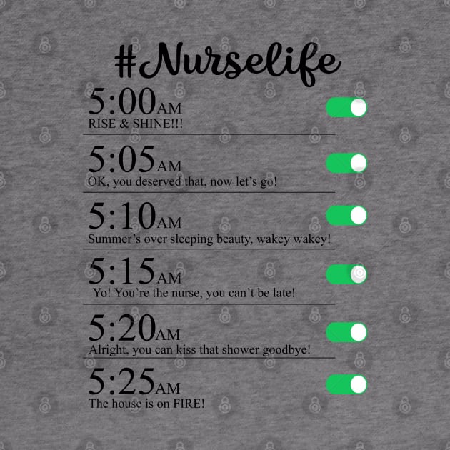 Nurselife alarms by Work Memes